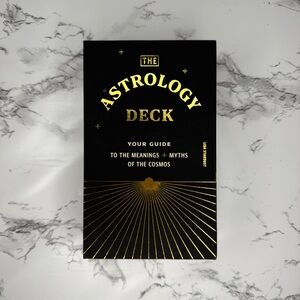 Astrology Deck with Gold Accents